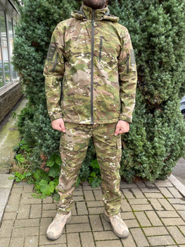 Мужской армейский костюм тактическая форма на флисе Мультикам Турция ВСУ (ЗСУ) XXXL 8659 хаки (OPT-5680)