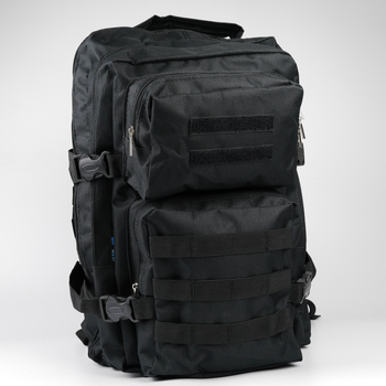 Тактичний рюкзак штурмовий військовий рюкзак 40 л чорний