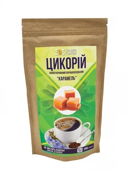 Цикорий растворимый ТМ"LEADERCOFFEE" Карамель, 200г
