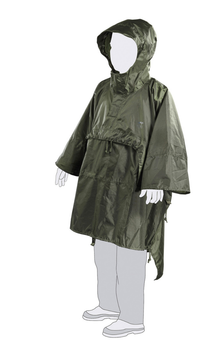 Пончо Tasmanian Tiger Tac Poncho, Olive, S (TT 7642.331-S)