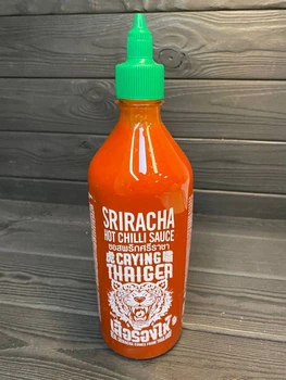 Соус шрирача Suree Sriracha Crying Thaiger плачущий тигр очень острый 814г