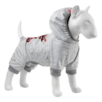 Комбинезон для собак WAUDOG Clothes, рисунок "Харли Квинн", софтшелл, L55, B 69-76 см, С 46-52 см
