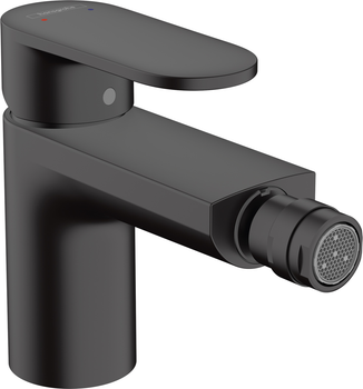 Змішувач для біде HANSGROHE Vernis Blend матовий чорний 71210670 з донним клапаном