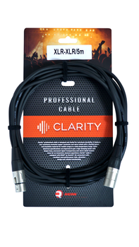Кабель Clarity XLR-XLR PRO 5m