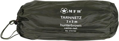Сетка маскировочная MFH реверсивная 2 х 3 м Hunter Vbrown/OD Green (27875G) (4044633104083)
