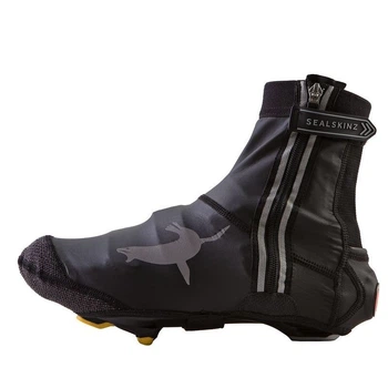 Бахилы демисезонные водонепроницаемые SealSkinz Lightweight Open Sole Halo черные S (EU 38-40)