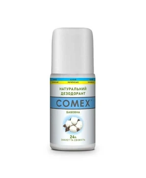 Дезодорант натуральний Бавовна Comex 50 мл