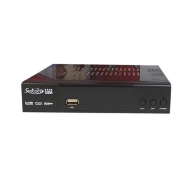 Т2 тюнер Satcom T555 HEVC Lan 2USB