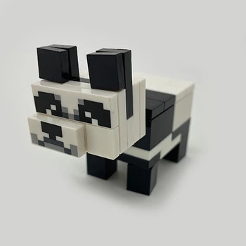 Конструктор фигурка iBlock Панда Minecraft&nbsp;Panda 5.5 см
