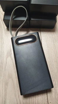 Корпус Power bank 12 аккумулятора 18650 2хUSB+microUSB+Type-C 2,1А LCD экран (без аккумуляторов)