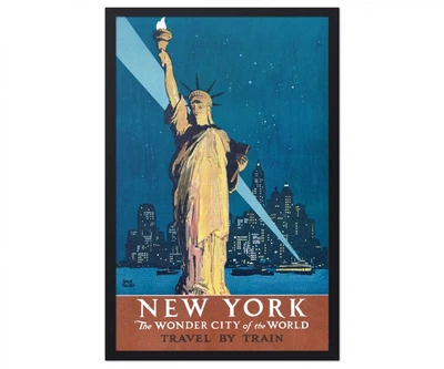 Постер CP New York 1927, Вінтаж 56х86 см (245)