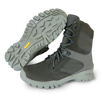 Зимние тактические ботинки (берцы) BlackBay зеленые на высокой подошве (N-1-GREEN) | 46 (30.5см)