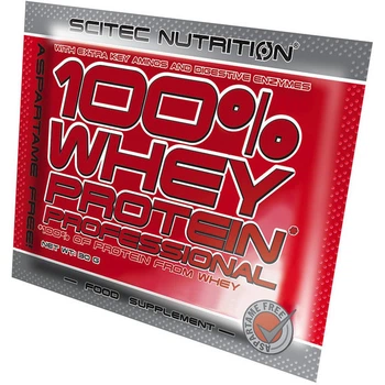 Протеїн Scitec Nutrition 100% Whey Protein Professional 30 g /1 servings/ Lemon Cheesecake