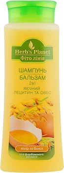 Шампунь-бальзам 2в1 "Яичный лецитин и овес" - Supermash 500ml (219371-177552)