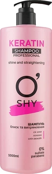 Шампунь "Блеск и выпрямление волос" - O'Shy Keratin Professional Shampoo 1000ml (1058854-140049)