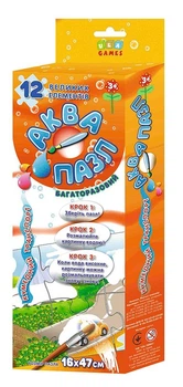 Аквапазл «Кумедний транспорт» 650504