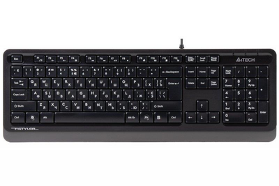 Клавіатура A4Tech FK10 Ukr Grey USB
