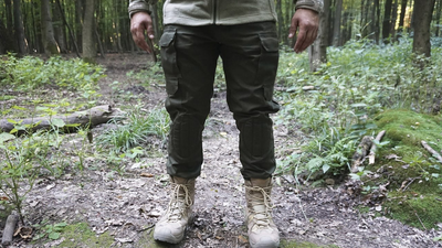 Тактические штаны с карманами L