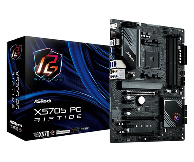 Материнская плата ASRock X570S PG Riptide Socket AM4