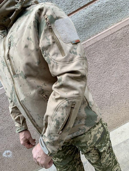 Теплая на Флисе Куртка-Реглан Военная Куртка Водонепроницаемая Тактическая Военная Флиска Размер M