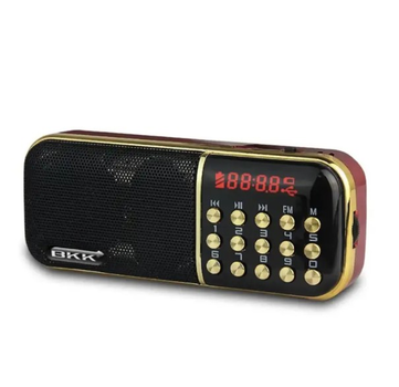Компактный радиоприёмник с FM приемником BBK B-851 Black/Brown USB MP3