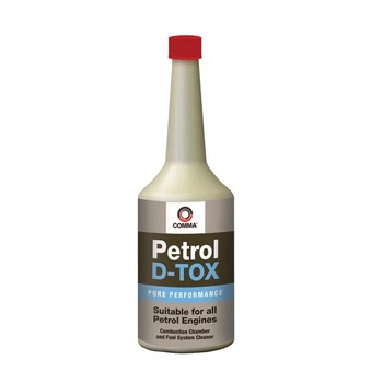 Присадка для топлива Comma PETROL D-TOX (DTOX400M) 400 мл