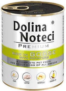 Вологий корм Dolina Noteci з гускою та картоплею