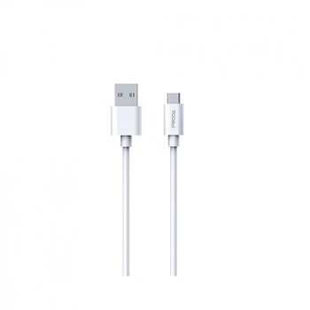 Дата кабель USB 2.0 AM to Micro 5P 2.4A white Proda (PD-B72m-WHT) (321616)