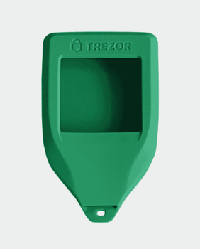 Силиконовый чехол для Trezor Model T - Зеленый