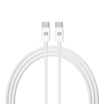 Кабель ArmorStandart ABMM093 USB-C to USB-C Cable 1m white (ARM63471)