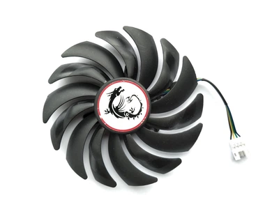 Вентилятор PowerLogic для видеокарты MSI GTX 1080 Ti GAMING X TRIO PLD10010S12HH (PLD10010B12HH) (№399.1)