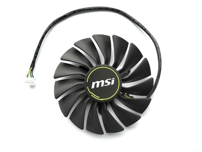 Вентилятор для видеокарты MSI RTX 2080 Ti 2080 Super Ventus (orgnl) PowerLogic PLA09215B12H (PLA09215S12H) (№373)