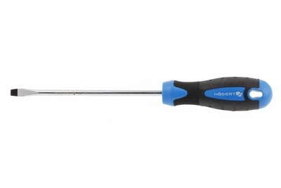 Отвертка плоская Hoegert SL 6,5х200 мм, S2 HT1S015