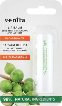 Бальзам для губ "Масло макадамии" - Venita Lip Balm Macadamia Oil 4g (725250-26608221)