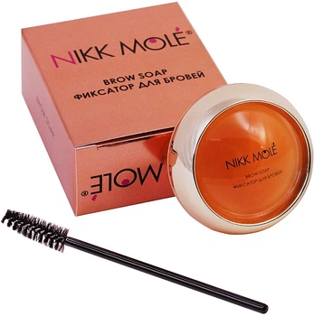 Мыло-фиксатор для бровей "Апельсин" - Nikk Mole Brow Soap Orange 15g (15g) (904570-88117)
