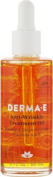 Масло с витаминами А и Е против морщин - Derma E Anti-Wrinkle Treatment Oil 60ml (864602-47838)