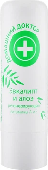 Гигиеническая помада эвкалипт и алоэ - Домашний Доктор 3.6g (61805-5009)