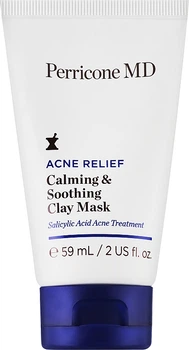Маска для лица с глиной - Perricone MD Acne Relief Calming & Soothing Clay Mask 59ml (1062063-75663)