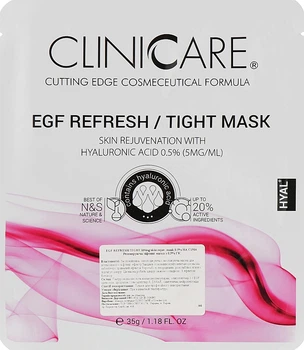Регенерирующая лифтинг-маска с 0,5% гиалуроновой кислотой - ClinicCare Hyal Egf Refresh/Tight Lifting/Skin Rejuv. Mask 0.5% HA 35g (917110-24572)