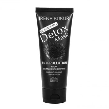 Детокс-маска для лица с бамбуковым углем - Irene Bukur Anti-Pollution Detox Mask 75ml (506605-13557)