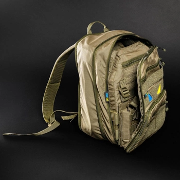 Штурмовий рюкзак для плитоноски UKRTAC (Khaki)