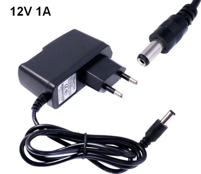 Блок живлення зарядний пристрій плоский 12V 1A 5.5*2.5mm