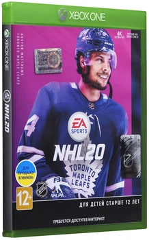 Игра NHL 20 для Xbox One / Series (Blu-ray диск, Russian subtitles)