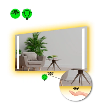 LED-зеркало 90x80см, с ИК включателем, модель Adelita (Adelitag303)