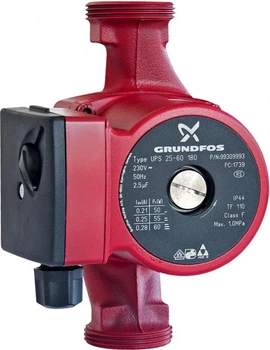 Циркуляційний насос Grundfos UPS 25-60 180