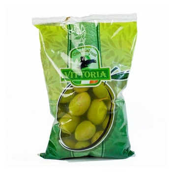 Оливки Vittoria Olive Verdi Dolci Giganti (с косточкой) 850/500г