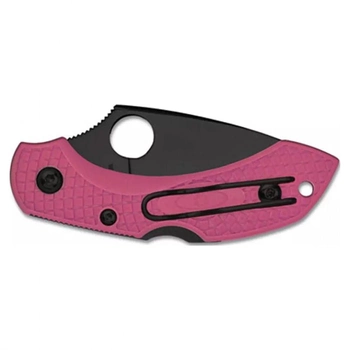 Нож Spyderco Dragonfly 2 Black Blade, S30V, ц:pink (C28FPPNS30VBK2)
