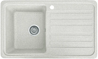 Мойка кухонная, прямоугольная, композитная Valetti 17R 76х46см Терра