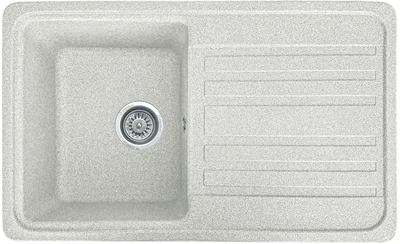 Мойка кухонная, прямоугольная, композитная Valetti 17N 76х46см Терра