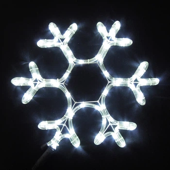 Световое украшение мотив NikoLED SNOWFLAKE белый цвет (3335-1)